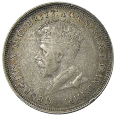 Монета 1 флорин 1927 года Австралия — Открытие здания парламента в Канберре (реверс)