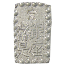 Монета 1 шу 1854-1868 года Япония (реверс)