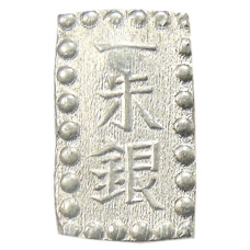 Монета 1 шу 1854-1868 года Япония (аверс)