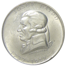 Монета 2 шиллинга 1932 года Австрия «200 лет со дня рождения Йозефа Гайдна» (аверс)