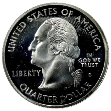 Монета 1/4 доллара (25 центов) 2000 года S США Штаты и территории — Мэрилэнд (реверс)