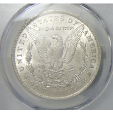 Монета 1 доллар 1884 года O США «Доллар Моргана» (в слабе PCGS MS63) (реверс)