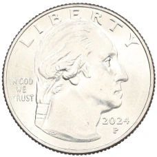 Монета 1/4 доллара (25 центов) 2024 года P США «Американские женщины — Зиткала-Ша» (реверс)