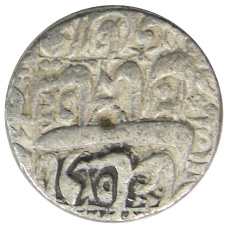 Монета 1 рупия Индийские княжества (аверс)