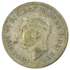 Монета 3 пенса 1950 года Австралия (реверс)