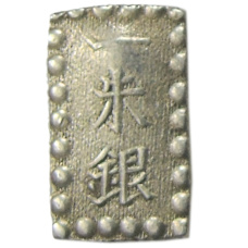 Монета 1 шу 1854-1868 года Япония (аверс)