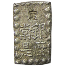 Монета 1 шу 1854-1868 года Япония (реверс)