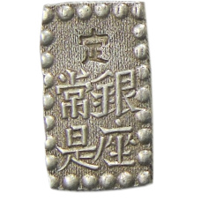 Монета 1 шу 1854-1868 года Япония (реверс)