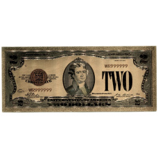 Сувенирная банкнота 2 доллара 1928 года США