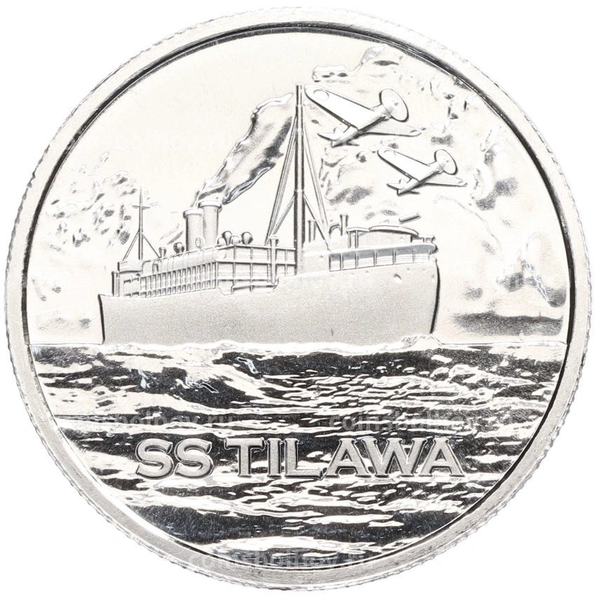 Монета 1/2 унции серебра 2024 года Бомбей «Лайнер SS Tilawa»