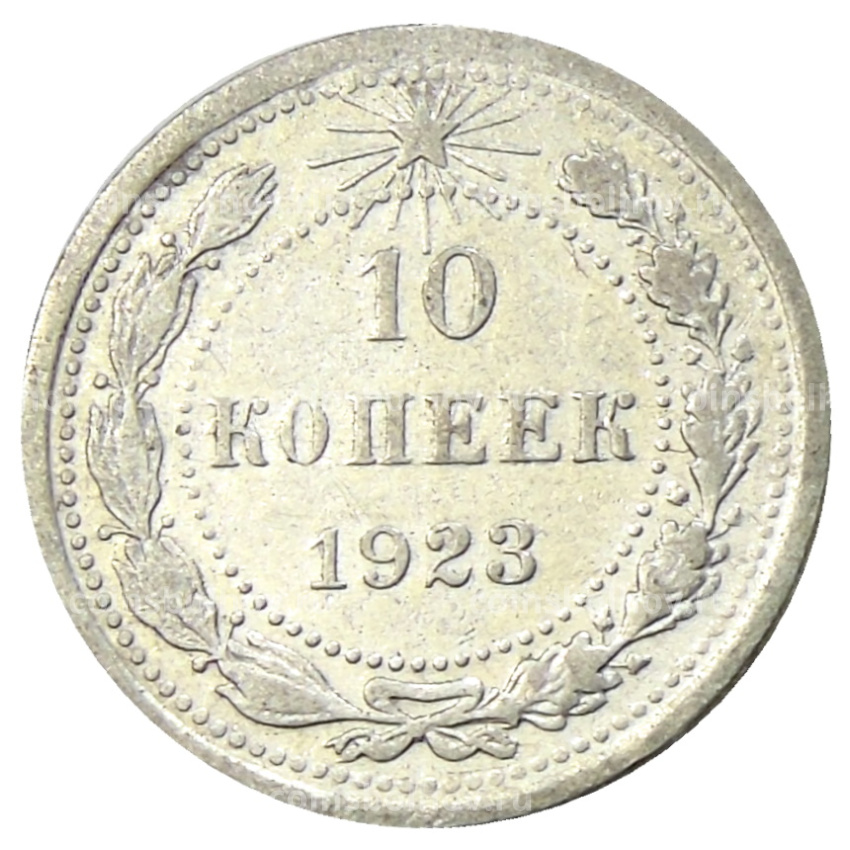 Монета 10 копеек 1923 года