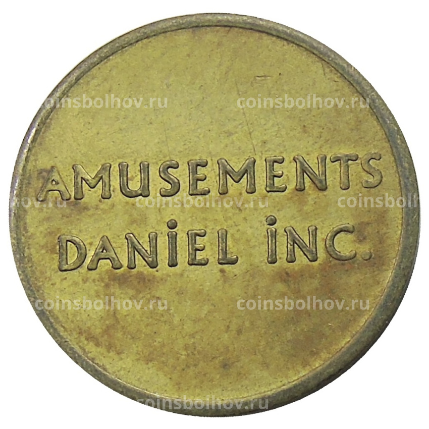 Жетон игровой Amusements Daniel INC