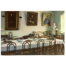 Открытка Музей-усадьба Ясная Поляна. Самая большая комната дома — зал (аверс)