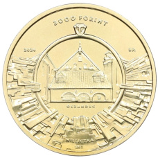Монета 3000 форинтов 2024 года Венгрия «800-летие со дня рождения святой Кинги Польской» (реверс)