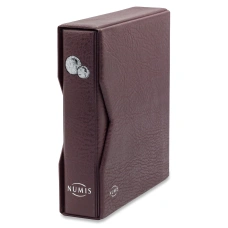 Aльбом для монет с 5 листами и защитным шубером формат «Numis» Красный LEUCHTTURM 338789