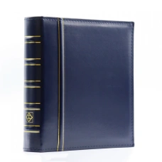 Альбом для монет без листов формат «Optima» Синий Классический дизайн LEUCHTTURM 329644 (аверс)