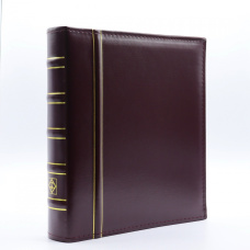 Альбом для монет без листов формат «Optima» Красный Классический дизайн LEUCHTTURM 326586