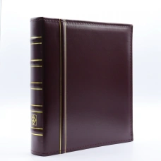 Альбом для монет без листов формат «Optima» Красный Классический дизайн LEUCHTTURM 326586