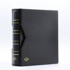 Альбом кожаный для монет без листов с защитным шубером формат «Numis» Черный LEUCHTTURM 320592