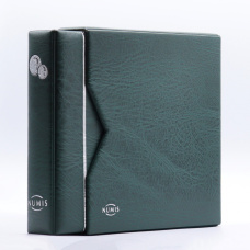 Альбом для монет с 5 листами и защитным шубером формат «Numis» Зеленый LEUCHTTURM 338788