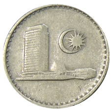 Монета 10 сен 1978 года Малайзия (реверс)