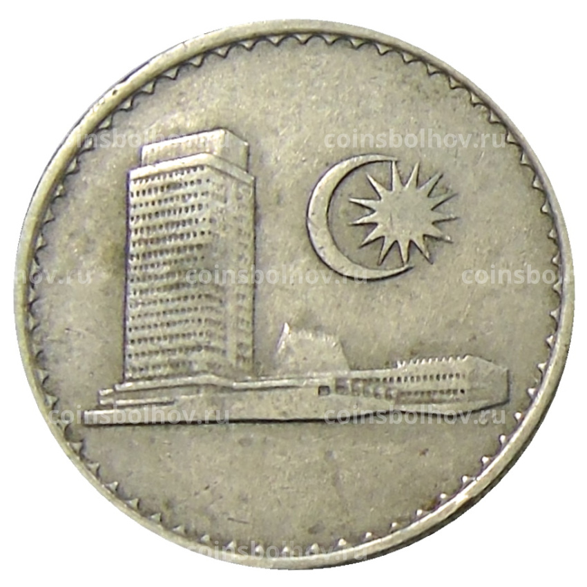 Монета 10 сен 1967 года Малайзия (вид 2)