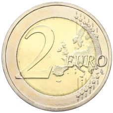 Монета 2 евро 2015 года G Германия «Федеральные земли Германии — Гессен (Церковь Святого Павла во Франкфурт-на-Майне)» (реверс)