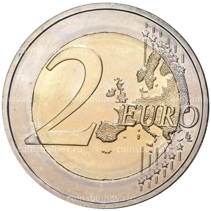 Монета 2 евро 2015 года D Германия «25 лет объединению Германии» (вид 2)
