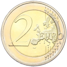 Монета 2 евро 2015 года F Германия «25 лет объединению Германии» (реверс)