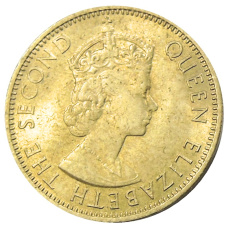 Монета 1/2 пенни 1963 года Ямайка (реверс)