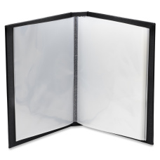 Альбом для документов А4 на 50 листов 300х212 мм Черный LEUCHTTURM 363224 (вид 2)