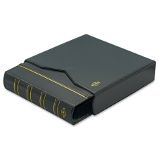 Альбом для монет с 5 листами с защитным шубером формат «Numis» Зеленый Классический дизайн LEUCHTTURM 301280 (реверс)