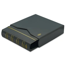 Альбом для монет с 5 листами с защитным шубером формат «Numis» Зеленый Классический дизайн LEUCHTTURM 301280 (реверс)