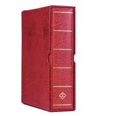 Альбом для монет без листов с защитным шубером формата Optima Gigant Красный (LEUCHTTURM 309772)