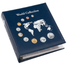 Альбом для монет с 5 листами формата «Numis» Синий «World collection» (LEUCHTTURM 324055)