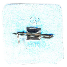 Значок Изборск — древняя русская крепость (вид 2)