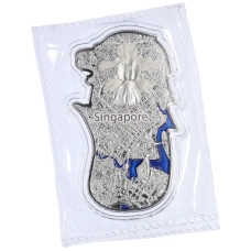 Монета 2 доллара 2023 года Самоа «Сингапур» (аверс)