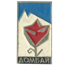 Значок Домбай