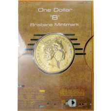 Монета 1 доллар 2006 года В Австралия «50 лет австралийскому телевидению» (в блистере) (реверс)