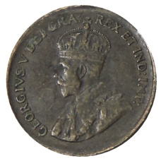 Монета 1 цент 1936 года Канада (реверс)