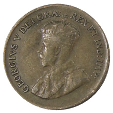 Монета 1 цент 1932 года Канада (реверс)