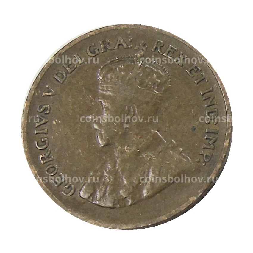 Монета 1 цент 1933 года Канада (вид 2)