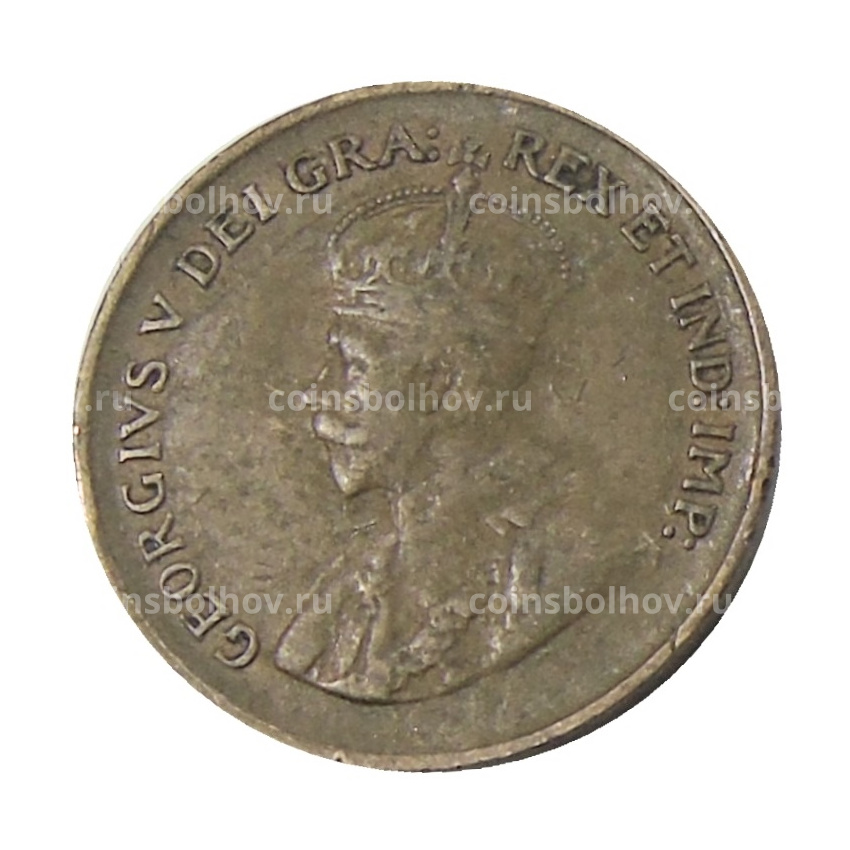 Монета 1 цент 1934 года Канада (вид 2)