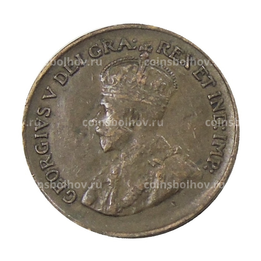 Монета 1 цент 1935 года Канада (вид 2)