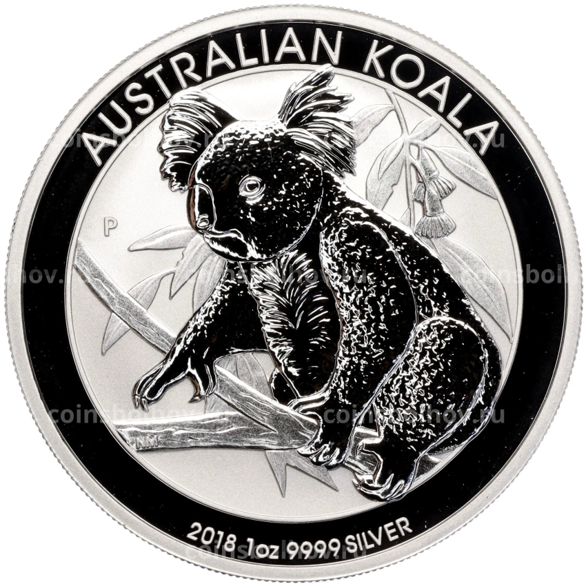 Монета 1 доллар 2018 года Австралия — Австралийская коала