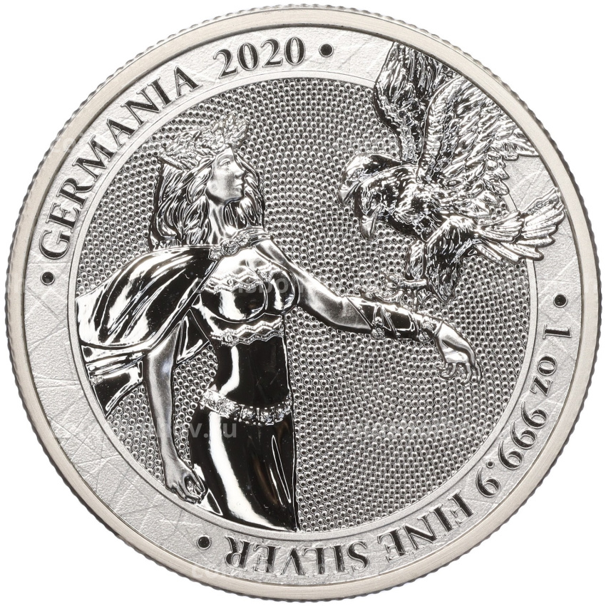 Монета 5 марок 2020 года Германия «Леди Германия»