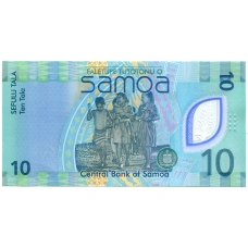 Банкнота 10 тала 2024 года  Самоа (вид 2)