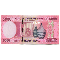 Банкнота 5000 франков 2024 года Руанда (вид 2)