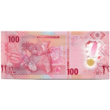Банкнота 100 метикал 2024 года Мозамбик (вид 2)