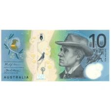 Банкнота 10 долларов 2017 года Австралия